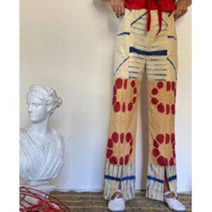 Tigra Tigra Tie Dye Patchwork Comet Trouser Large